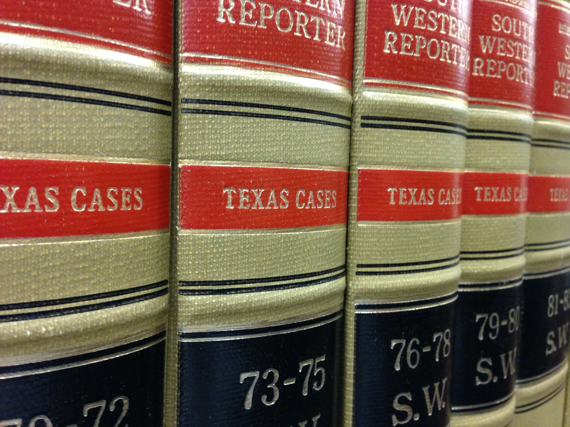 TEXAS CASE LAW BOOKS Fudge Nieto Stokes Law Firm